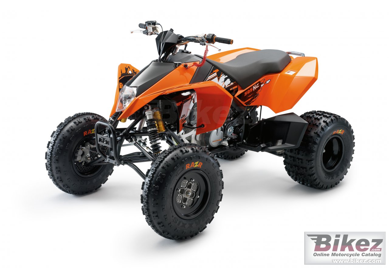 KTM 525 XC ATV poster